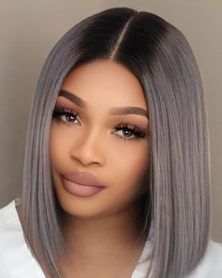 ICE   – Bob  Lace Closure Wig