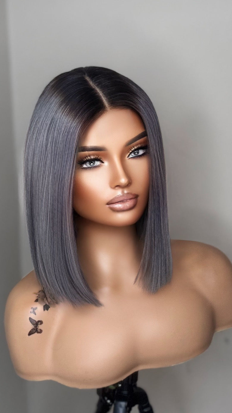 ICE   – Bob  Lace Closure Wig
