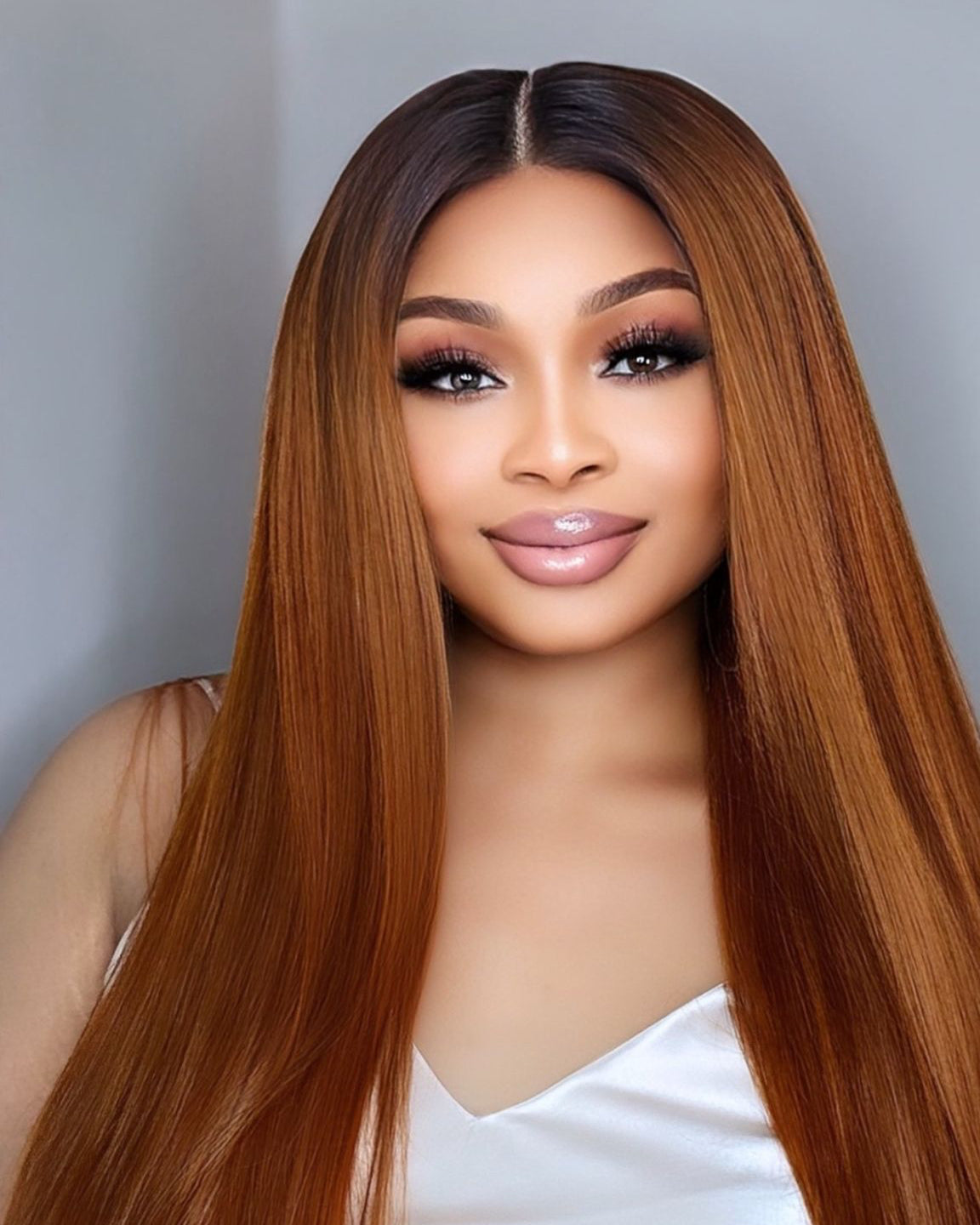DUBAI OMBRE CLOSURE WIG