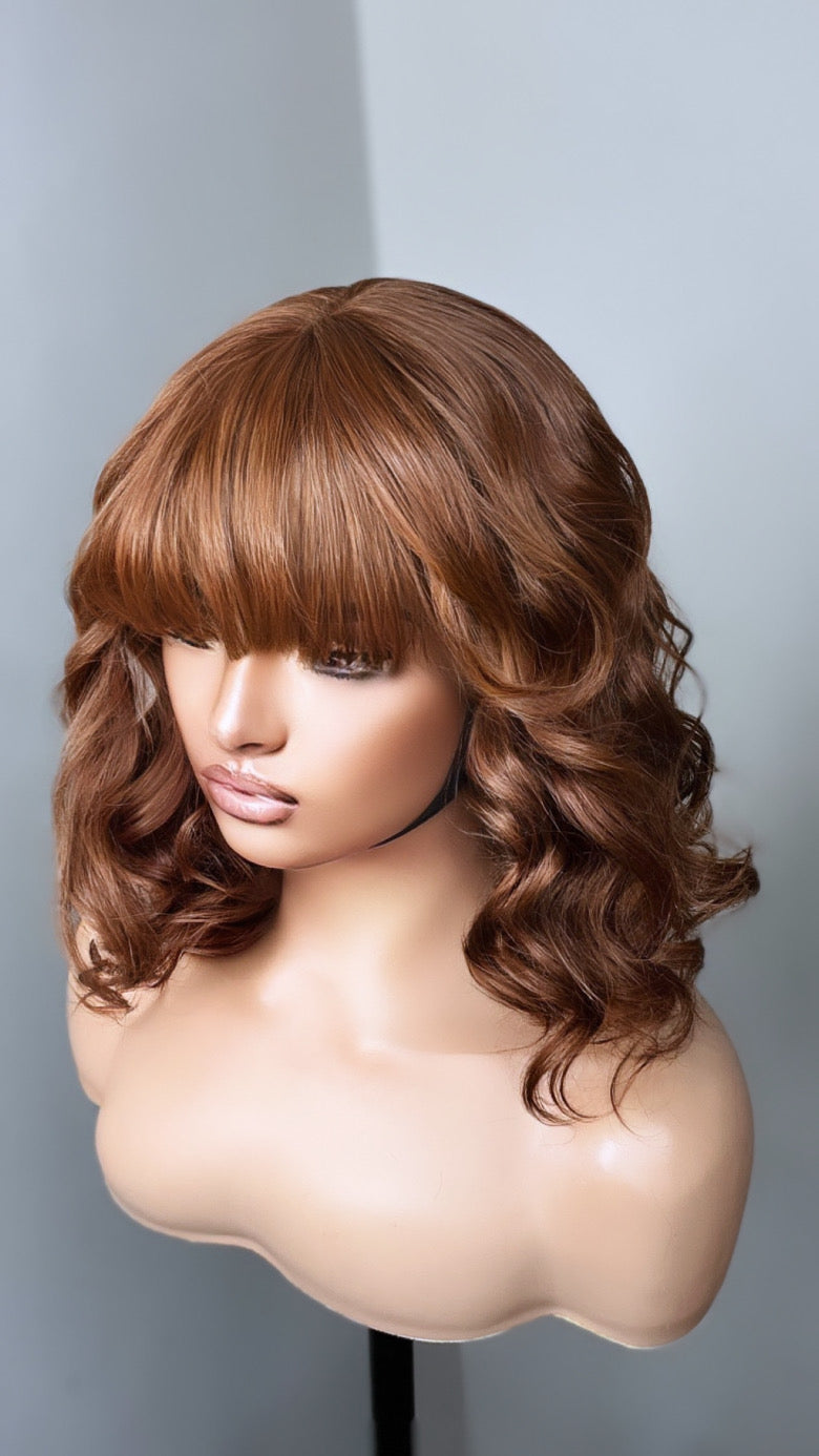 Emily  Bob Bang/Fringe  Wig