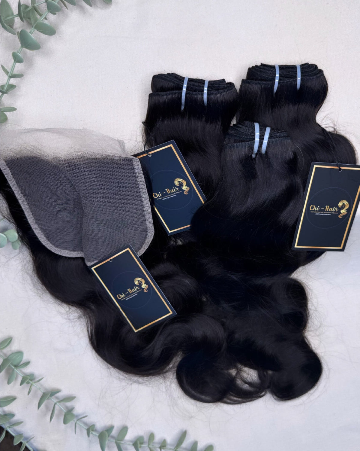 3 BUNDLES OF BODY WAVE &amp; 5x5 CLOSURE