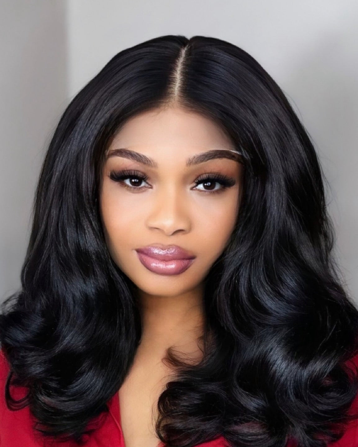Nelly- Layered  Lace Closure Wig