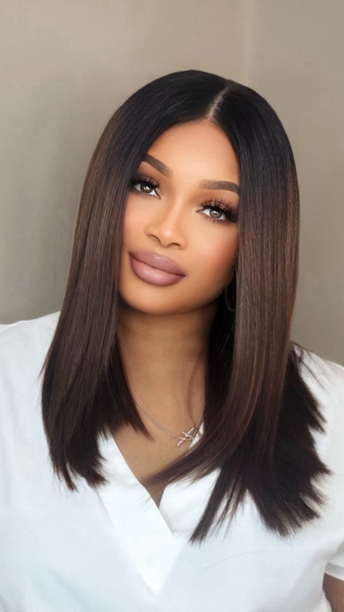 Gabby 18-  5x5 Lace Closure Wig