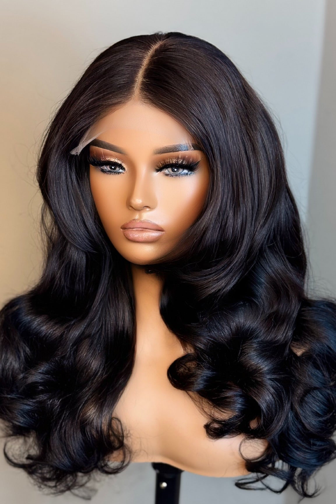 Nelly- Layered  Lace Closure Wig