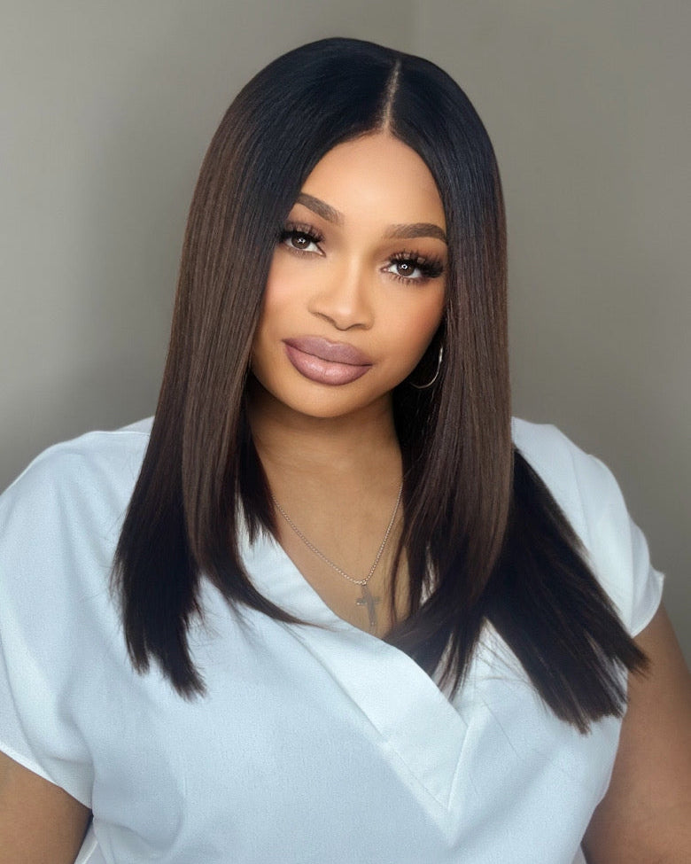 Gabby 18-  5x5 Lace Closure Wig