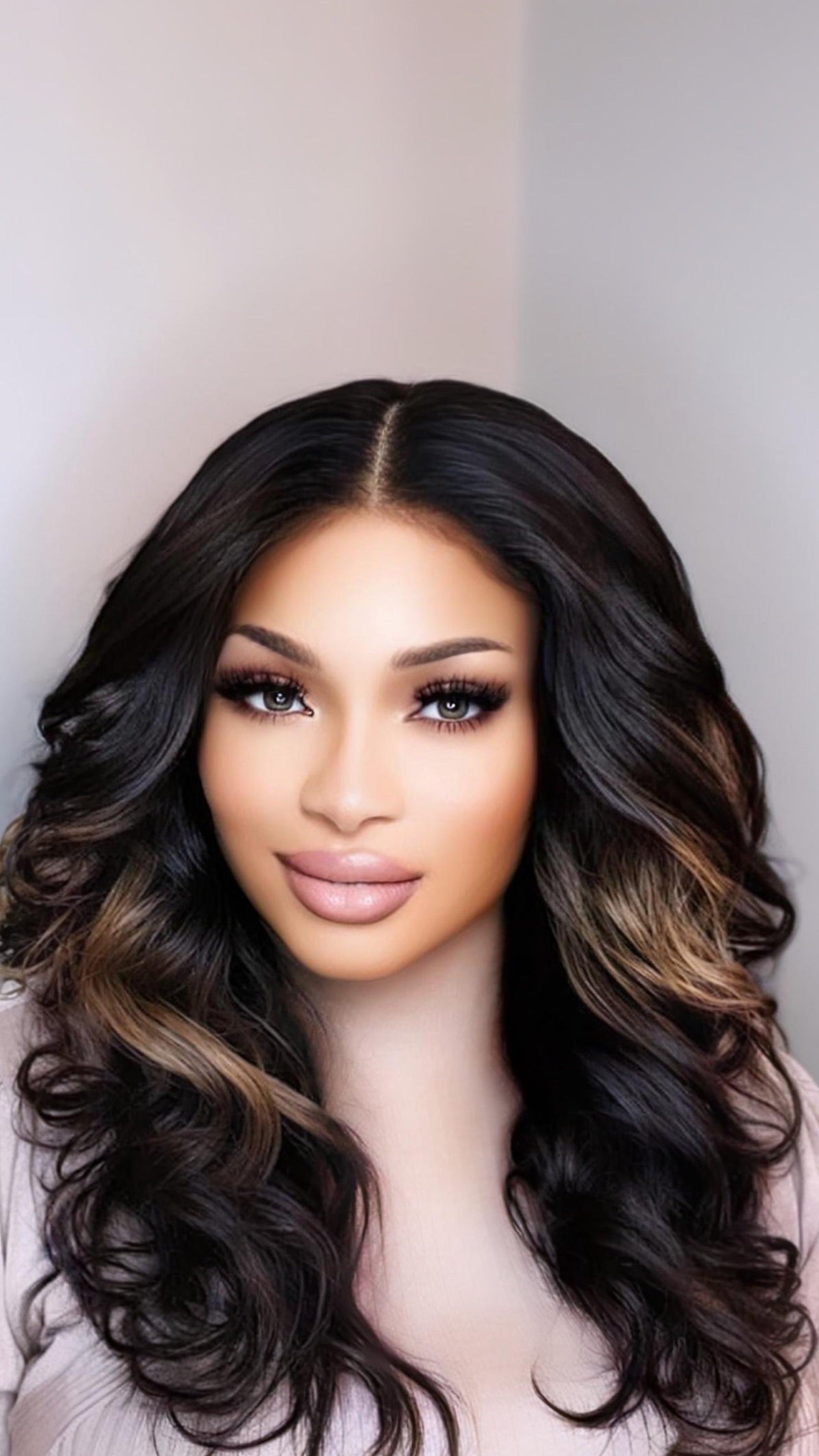 Nancy lace closure wig