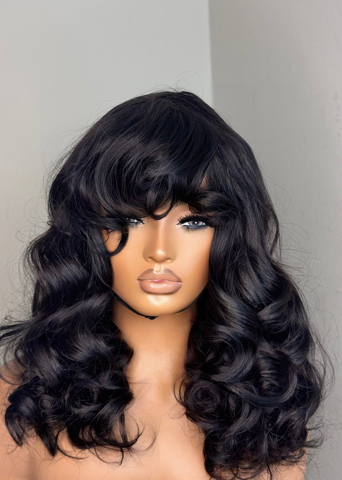 Kamsi - Double Drawn  Fringe Wig