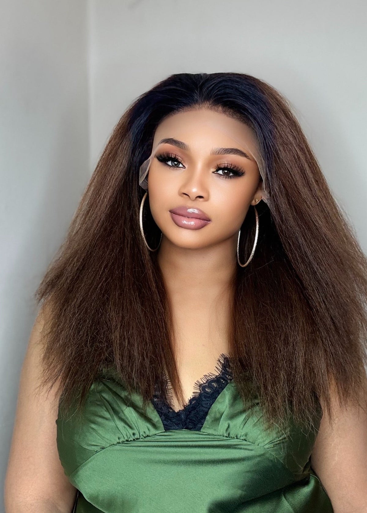Olly – lace frontal wig