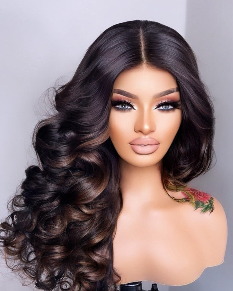 AMARA-  5x5 HD lace closure wig