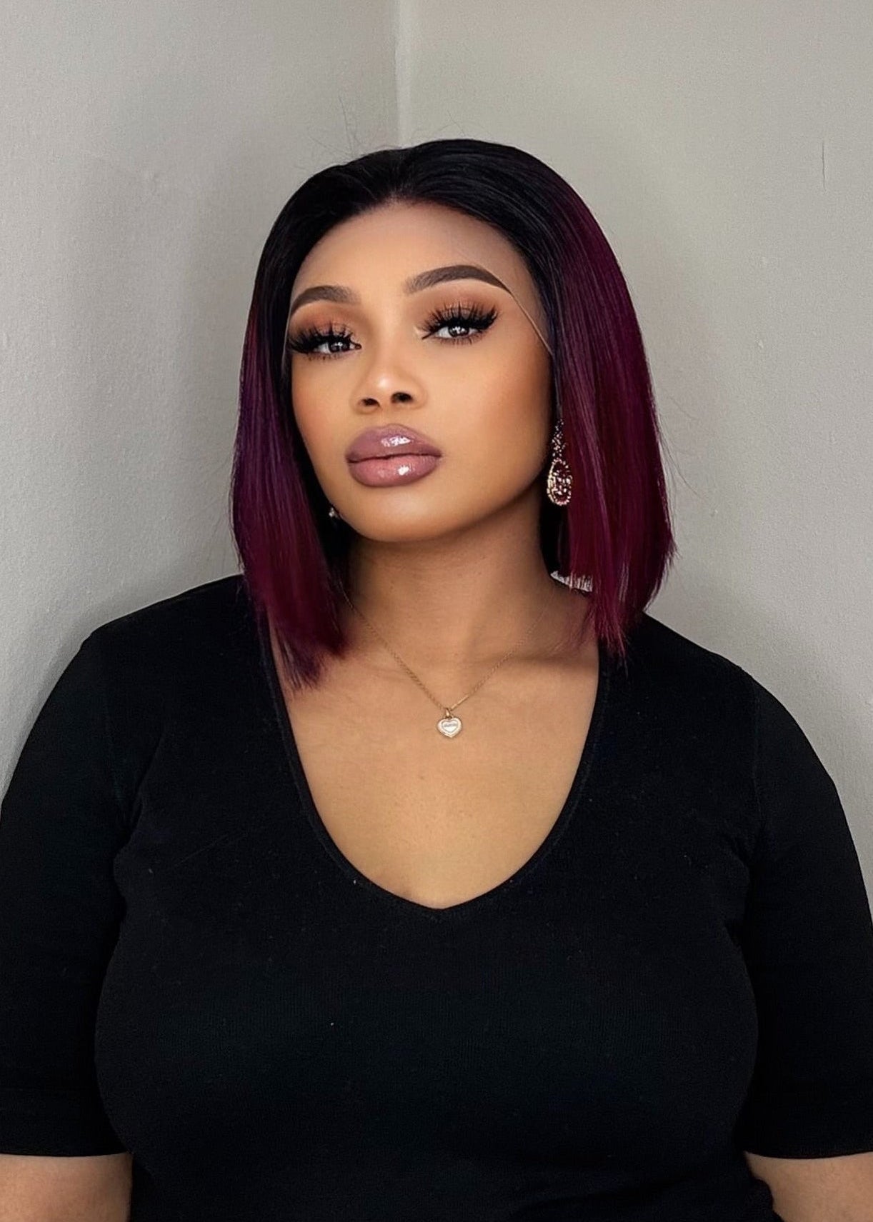 Emma-  Lace Frontal Wig Ombre