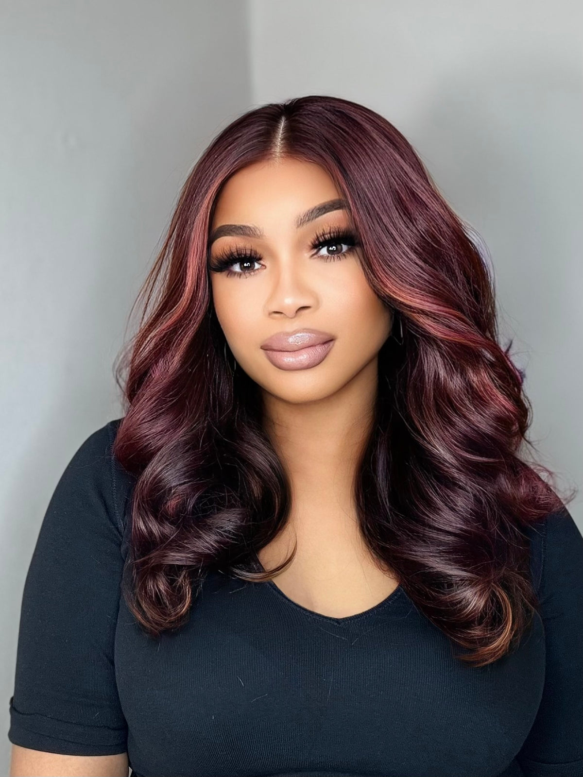 AUBERY - Layered  Lace Closure Wig
