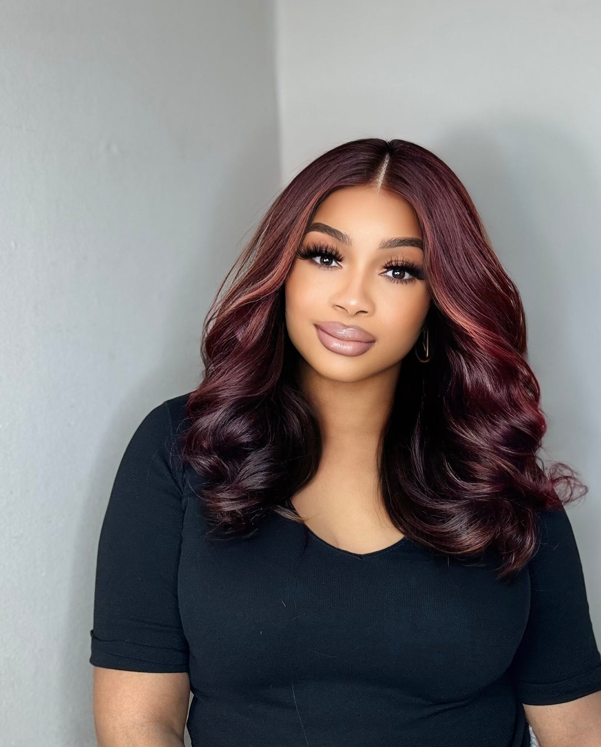 AUBERY - Layered  Lace Closure Wig