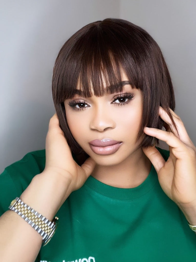 Denise Bob Bang/Fringe  Wig